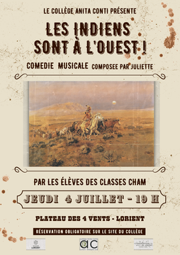 Spectacle des CHAM "Les Indiens sont à l'Ouest !"