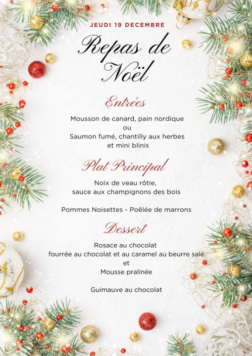 repas noel 2024