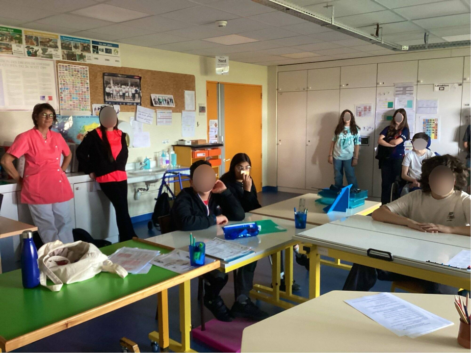 Visite du Centre de Rééducation de Kerpape pour les 4è2