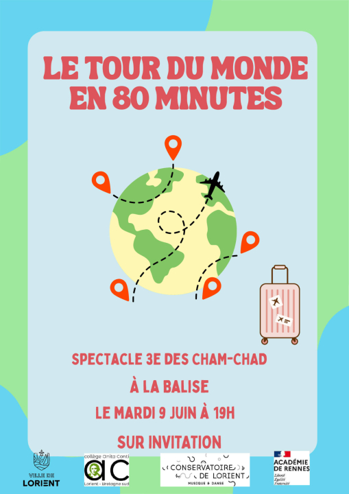 affiche spectacle 3e