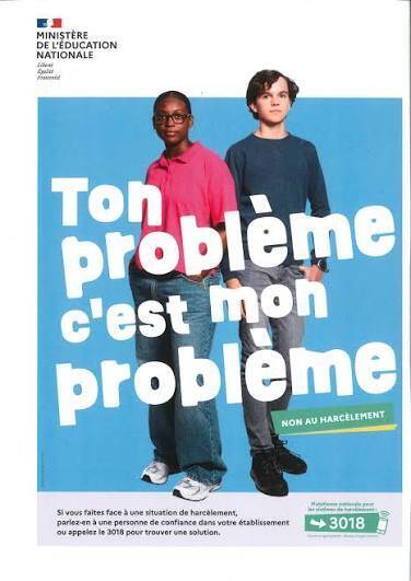 Journée nationale de lutte contre le harcèlement à l'école