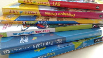 Restitution des manuels scolaires 6è, 5è & 4è